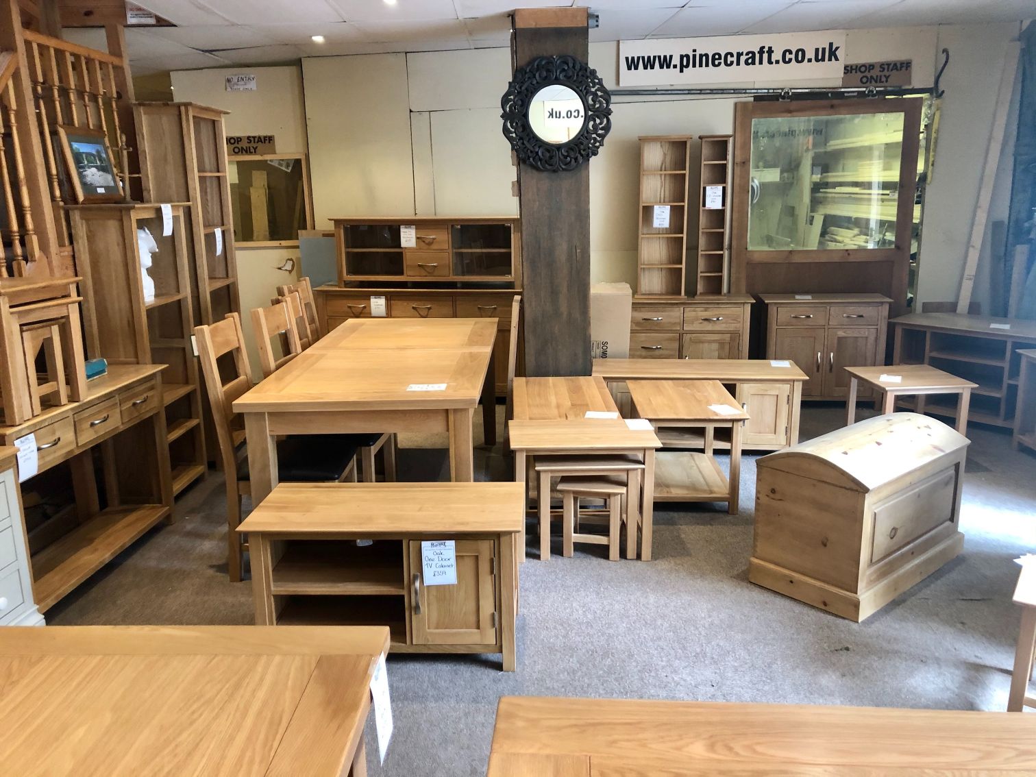 Pine and Oak Furniture   Bedroom   Dining   Occasional   Otley ...
